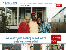 Tablet Screenshot of jerichohousing.org